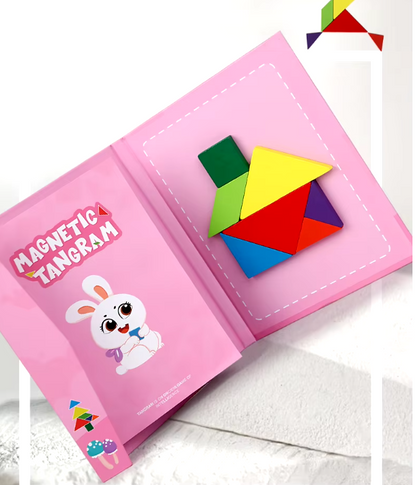 LIBRO MONTESSORI IMANTADO ROMPECABEZAS  🚀✨