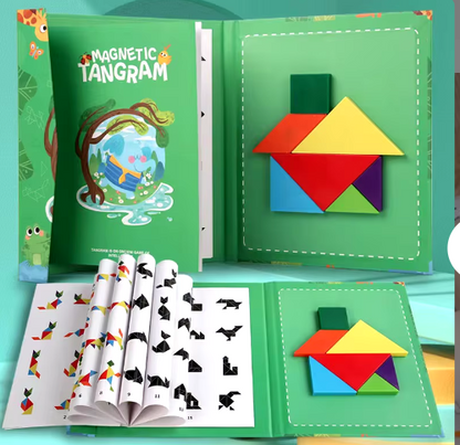 LIBRO MONTESSORI IMANTADO ROMPECABEZAS  🚀✨