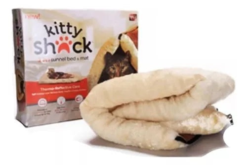 Alfombra y Cama Tubular para Gatos