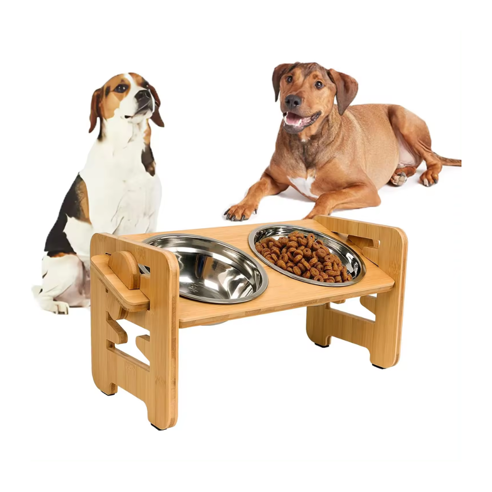 Bebedero - Comida Elevado para Perro y Gatos