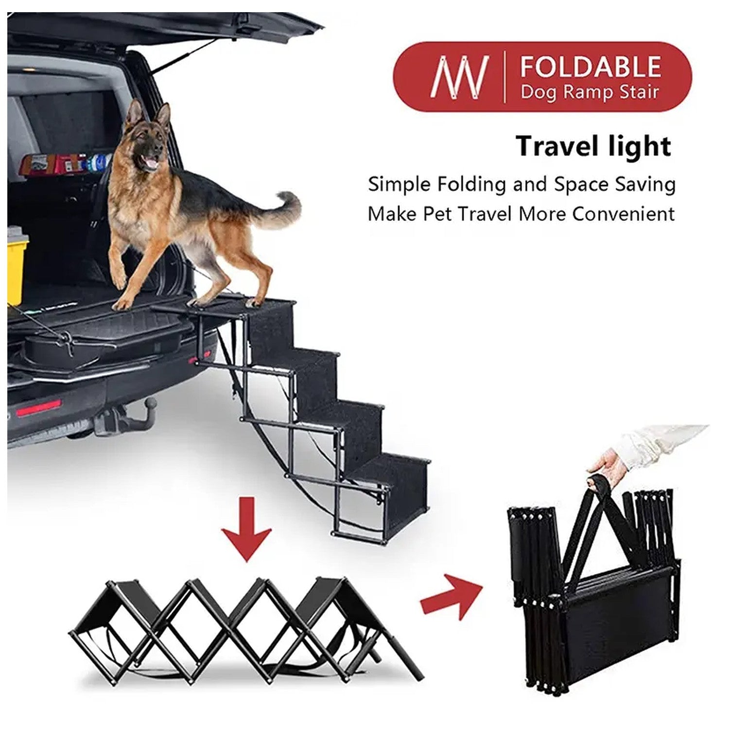 Escalera Plegable Desmontable