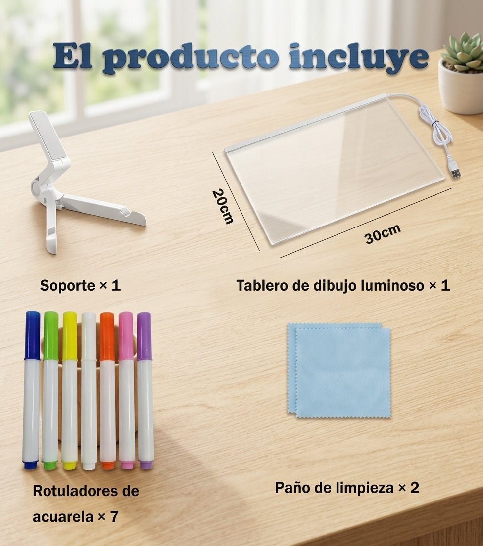 ✨ PIZARRA LED ACRÍLICA ✨