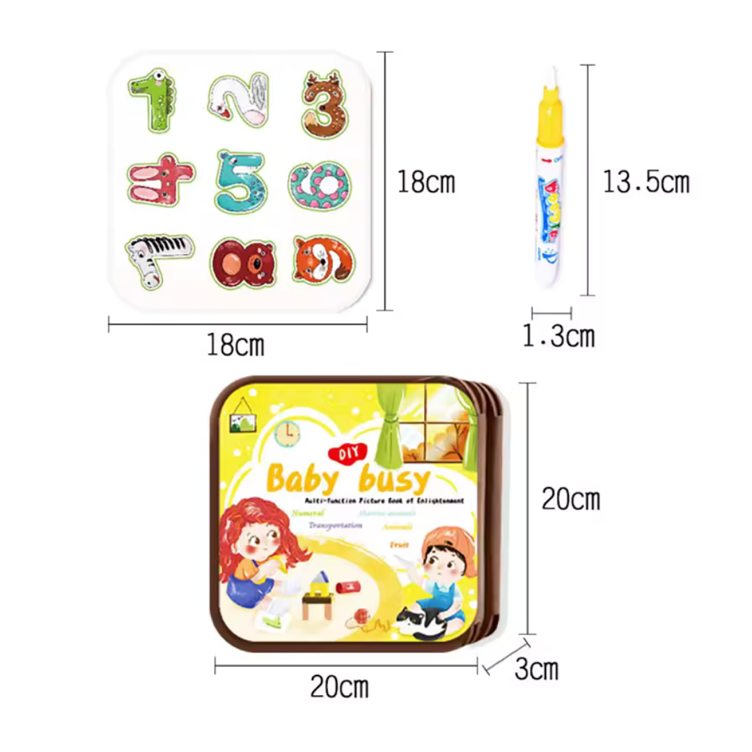 Libro de Dibujos Montessori para Niños