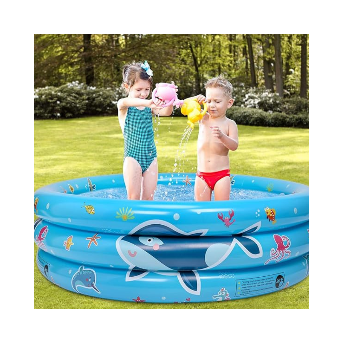 Piscina Inflable para niños, 60 CM