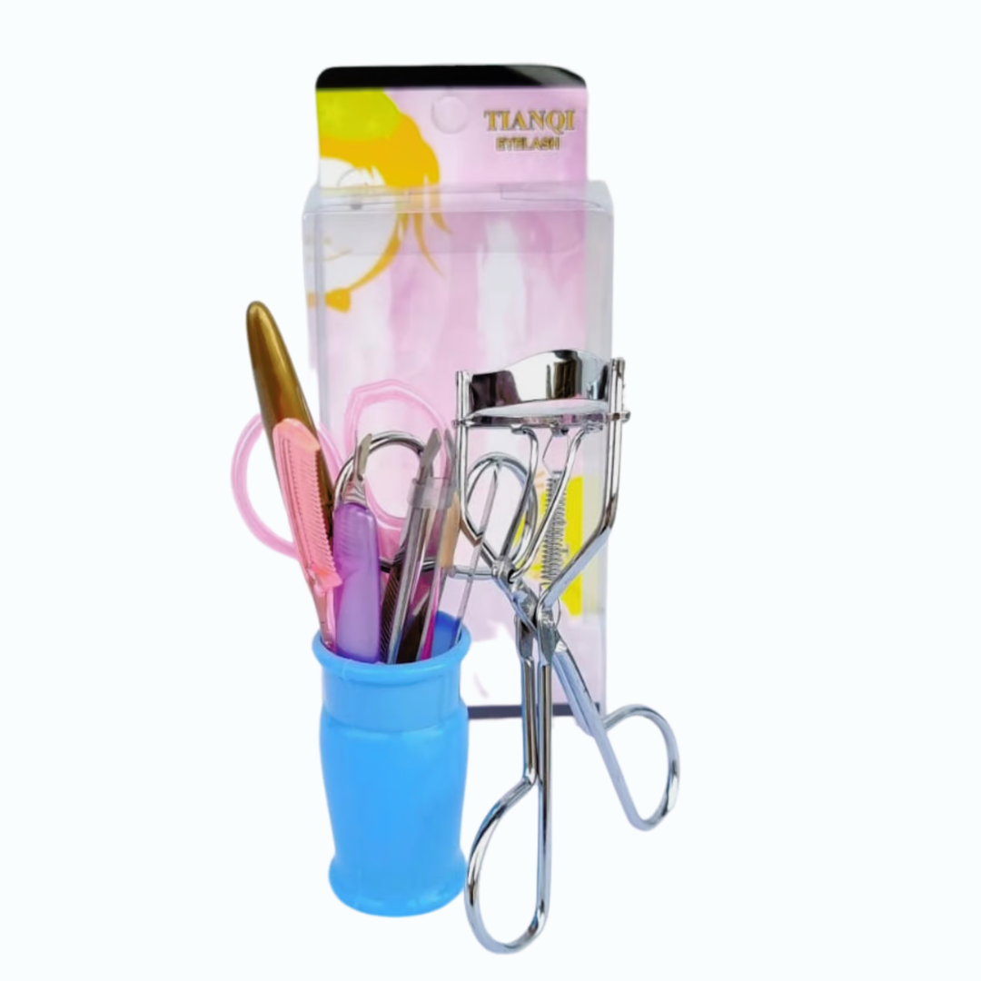 Set de Accesorios de Belleza Pestañas