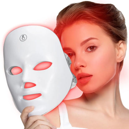Máscara LED de Rejuvenecimiento Facial